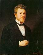 Portrait of odon Eder Gyula Benczur